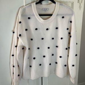 Madewell dot sweater